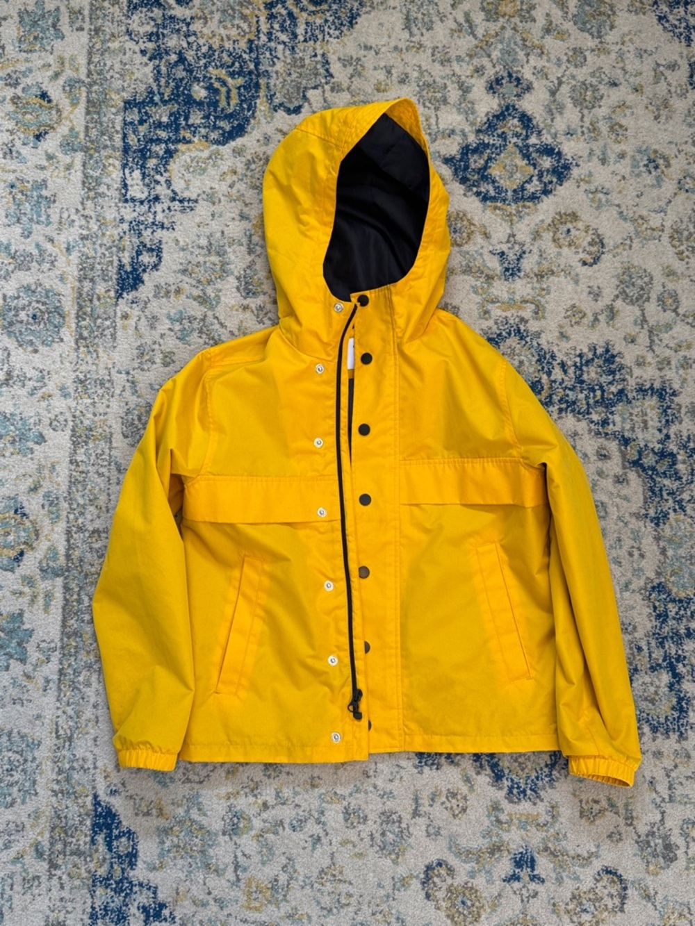 Old Navy Yellow Kids’ Hooded Rain Jacket (unisex)